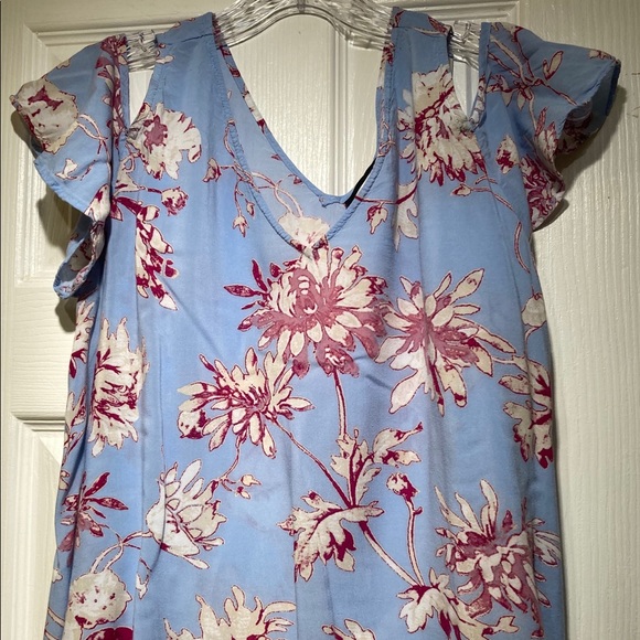 Women's A New Approach cold shoulder blouse - Picture 1 of 6